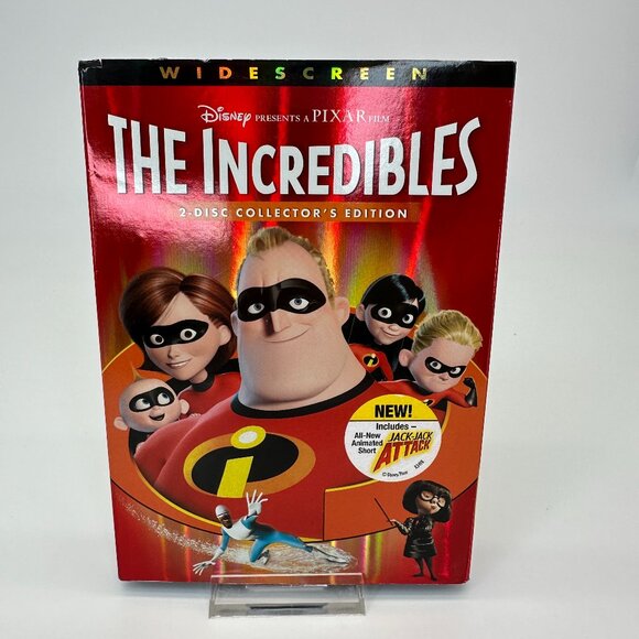 The Incredibles 2-Disc Collector’s Edition DVD (Disney Pixar) - Picture 1 of 6